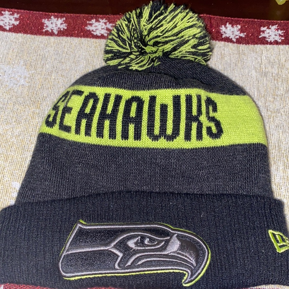 Seahawk beanie